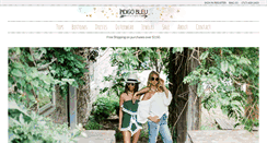 Desktop Screenshot of indigobleufashion.com
